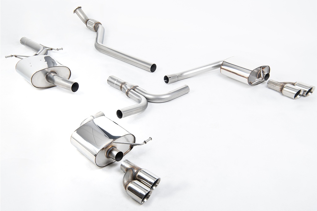 Milltek Cat-back Audi A4 2.0 TFSI S line B8 2WD an