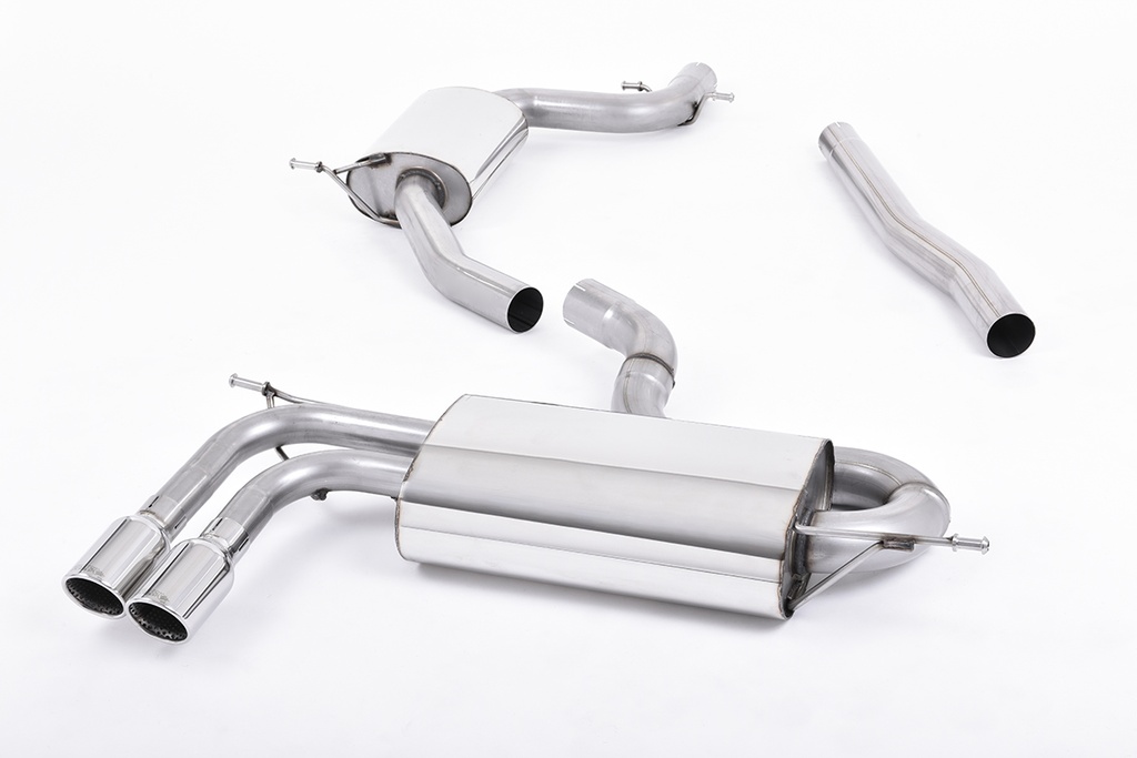 Milltek  Cat-back Sport Exaust for Audi  A3  1.8 TSI 2WD 3-Door (2008 to 2012)
