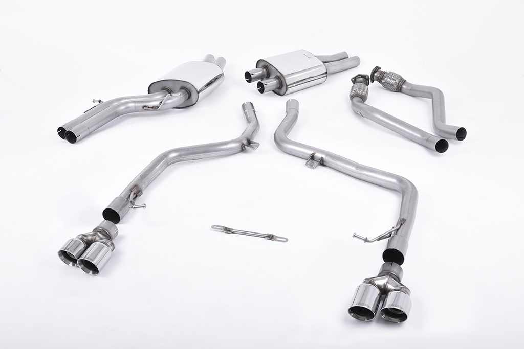 Milltek Cat-back Audi S5  3.0 TFSI B8 Coupe and Ca