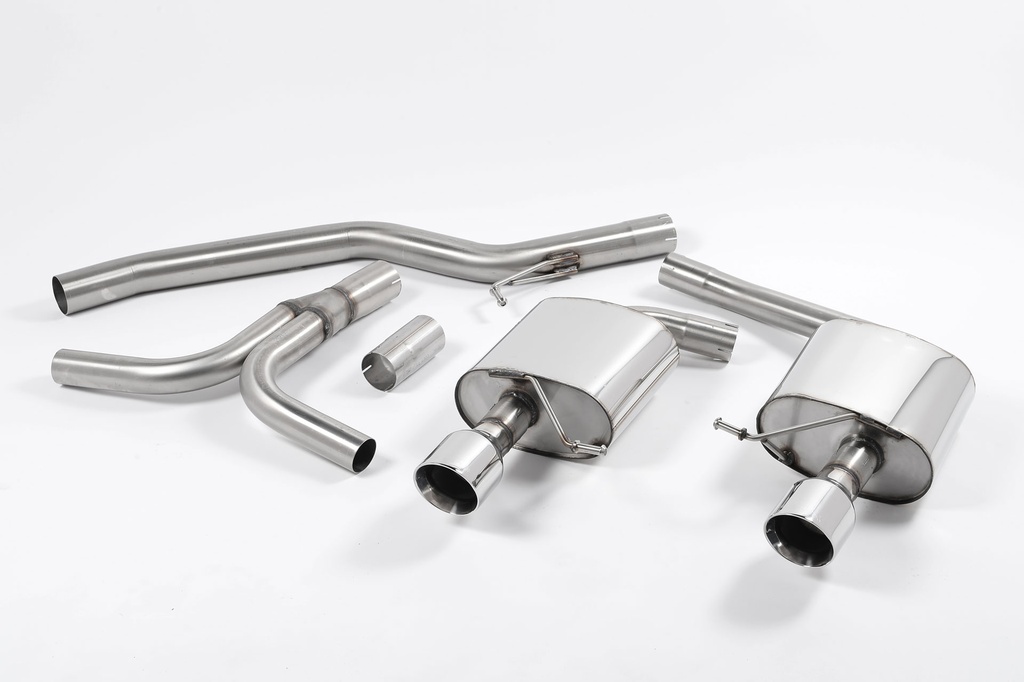 Milltek  Cat-back Sport Exaust for Audi  A5  Cabriolet 3.0 TDi (DPF) quattro (2009 to 2027)