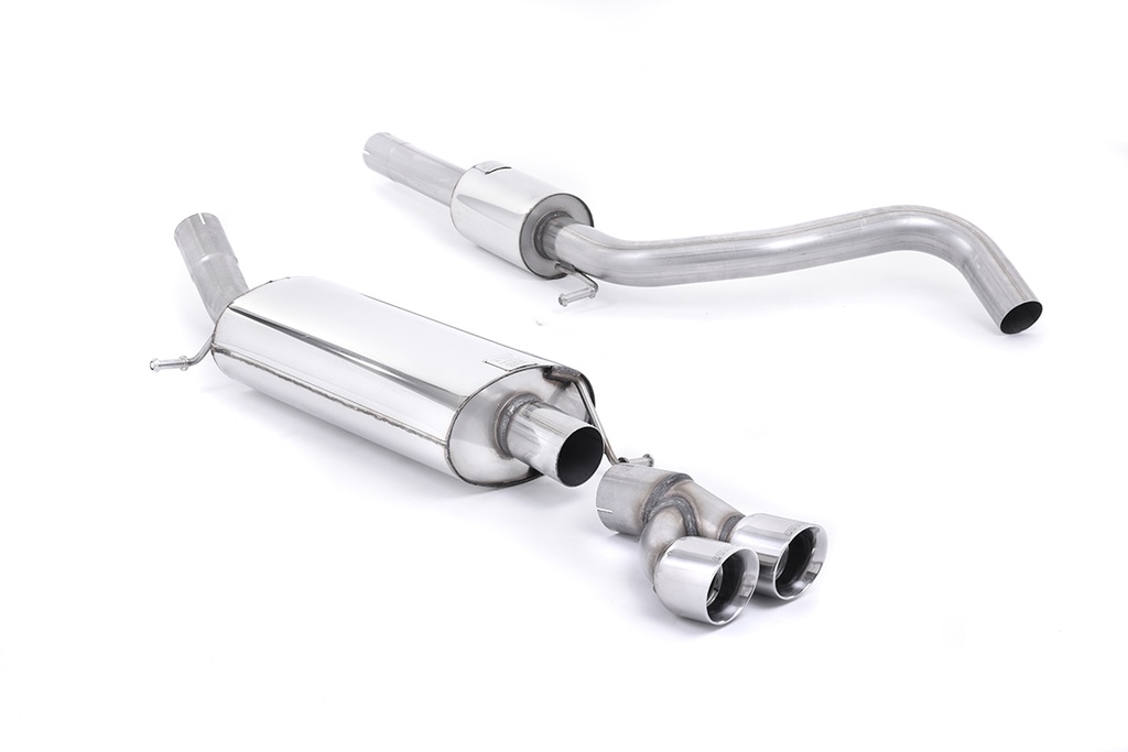 Milltek  Cat-back Sport Exaust for Audi  A1  1.4 TFSI S line 122PS (2010 to 2015)