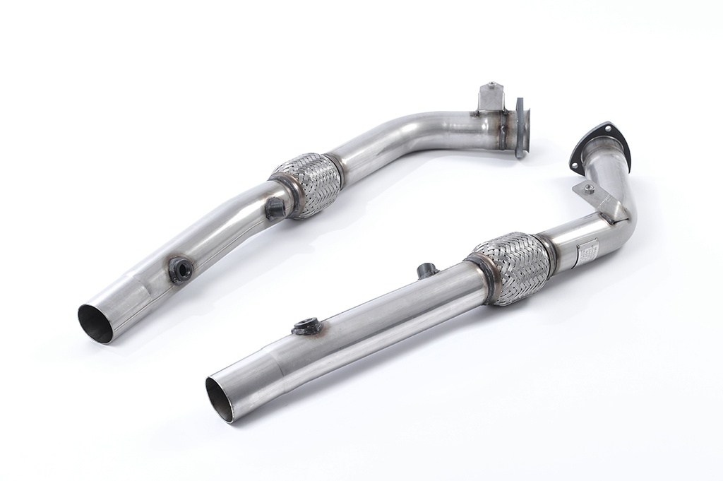 Milltek  Cat Replacement Pipes Sport Exaust for Audi  RS4  B7 4.2 V8 Saloon Avant and Cabriolet - V1 & ECE Systems (2006 to 2008)
