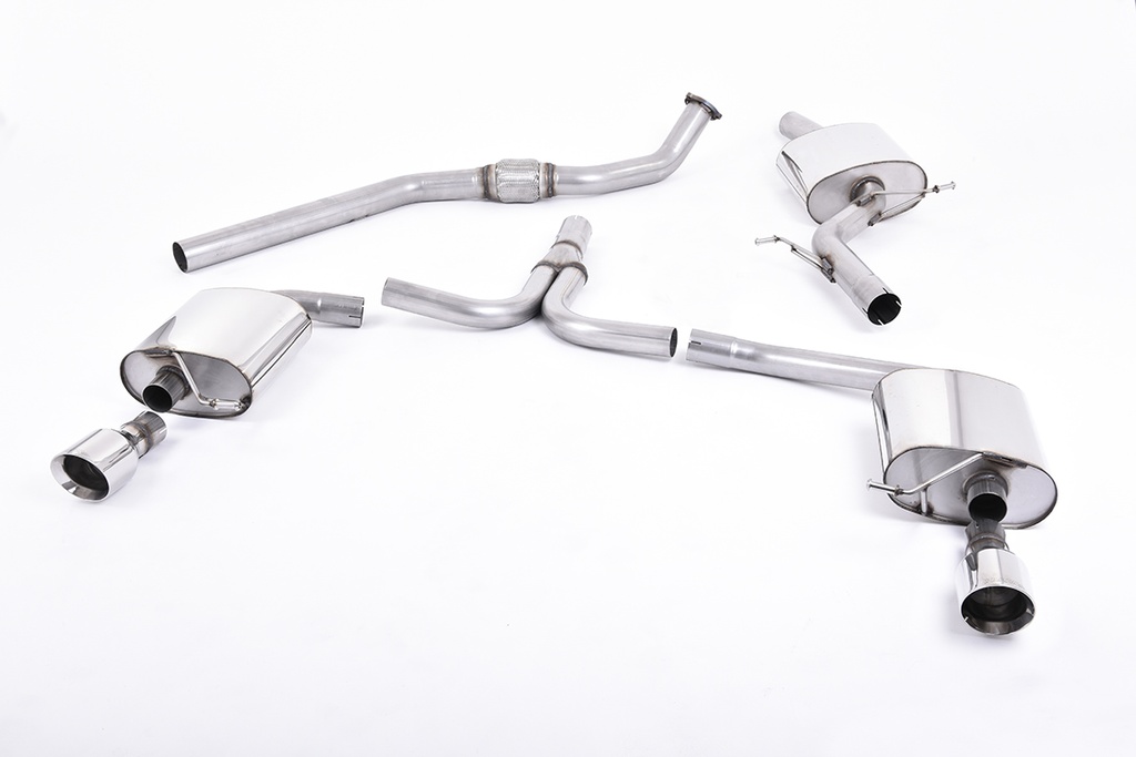 Milltek Cat-back Audi A5 Coupe S line 2.0 TFSI 2WD