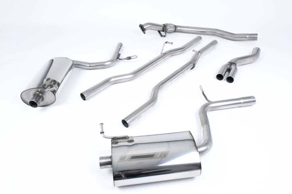 Milltek Cat-back Audi A4 1.8T B6 quattro Saloon -