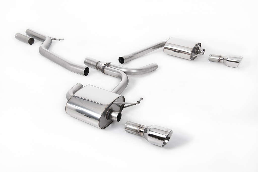 Milltek  Cat-back Sport Exaust for Audi  A5  Sportback 3.0 TDI quattro Manual / Multitronic / S tronic (2009 to 2027)