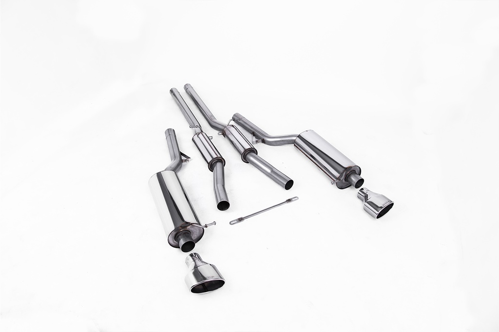 Milltek  Cat-back Sport Exaust for Audi  RS6  C5 V8 Bi-Turbo Saloon & Avant (2002 to 2004)
