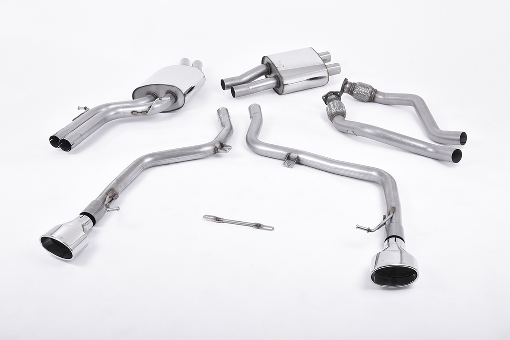 Milltek Cat-back Audi S5  3.0 TFSI B8 Coupe and Ca