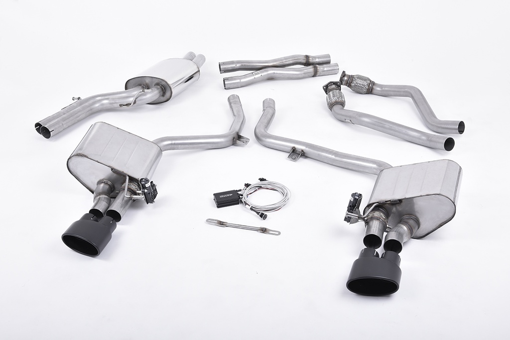 Milltek  Cat-back Sport Exaust for Audi  S5  3.0 TFSI B8 Sportback (2010 to 2011)