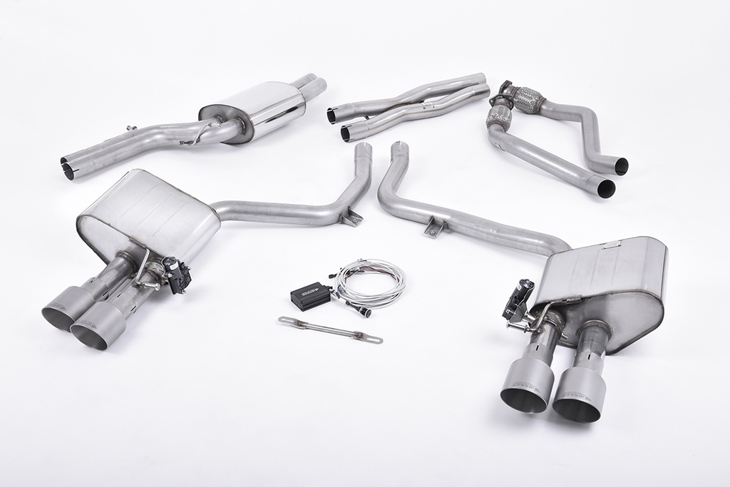 Milltek  Cat-back Sport Exaust for Audi  S4  3.0 Supercharged V6 B8.5 (2012 to 2016)