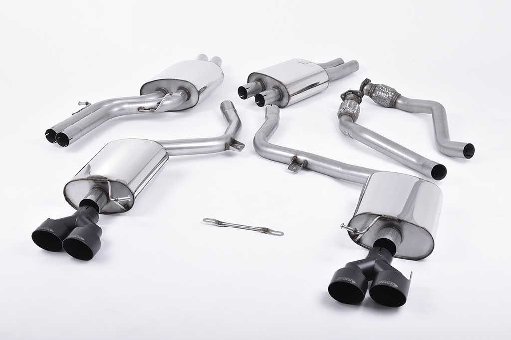 Milltek  Cat-back Sport Exaust for Audi  S5  3.0 TFSI B8.5 Coupé & Cabriolet (2011 to 2016)