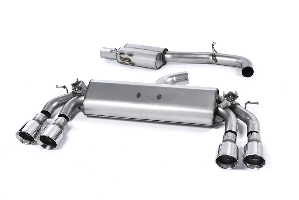 Milltek  Cat-back Sport Exaust for Audi  S3  2.0 TFSI quattro Sportback 8V/8V.2 (Non-GPF Equipped Models Only) (2013 to 2018)