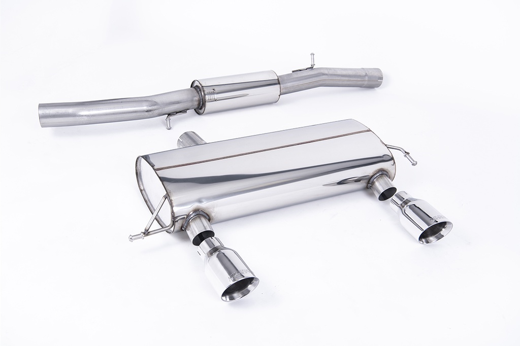 Milltek  Cat-back Sport Exaust for Audi  TT  180 / 225 quattro Coupe & Roadster (1998 to 2006)