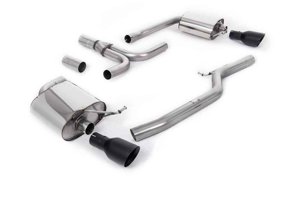 Milltek  Cat-back Sport Exaust for Audi  A5  Cabriolet 3.0 TDi (DPF) quattro (2009 to 2027)