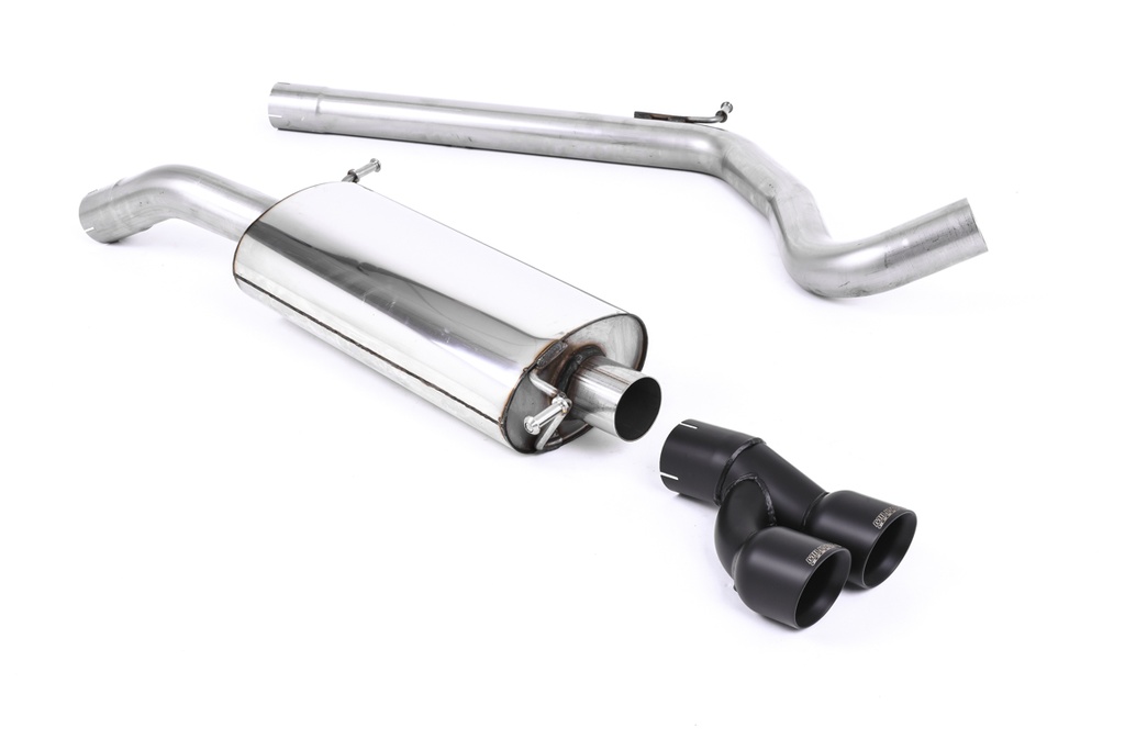 Milltek  Cat-back Sport Exaust for Audi  A1  1.4 TFSI S line 150PS ACT (2015 to 2018)