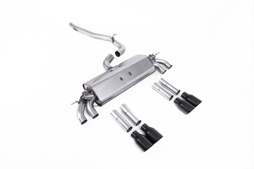 Milltek  Cat-back Sport Exaust for Audi  S3  2.0 TFSI quattro Saloon & Cabrio 8V.2 (GPF Equipped Models Only) (2019 to 2020)