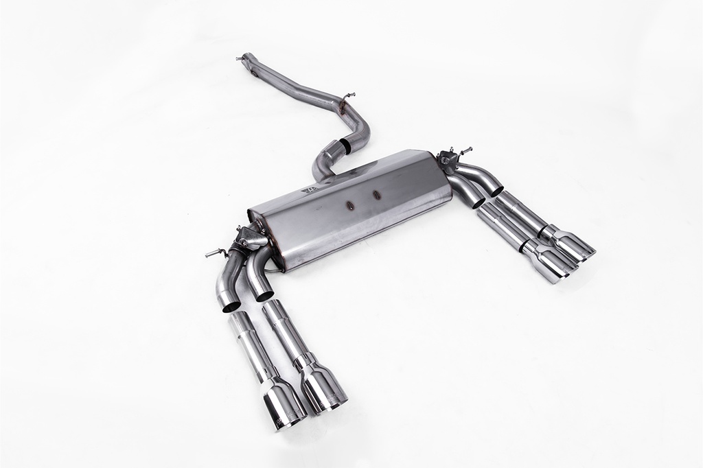 Milltek  Cat-back Sport Exaust for Audi  S3  2.0 TFSI quattro Saloon & Cabrio 8V.2 (GPF Equipped Models Only) (2019 to 2020)