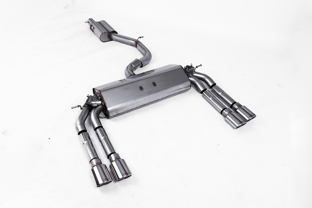 Milltek  Cat-back Sport Exaust for Audi  S3  2.0 TFSI quattro Saloon & Cabrio 8V/8V.2 (Non-GPF Equipped Models Only) (2013 to 2018)