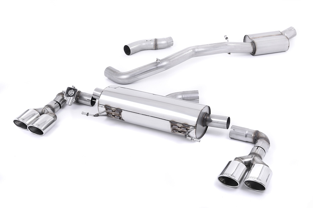 Milltek  Cat-back Sport Exaust for Audi  S1  2.0 TFSI quattro (2014 to 2018)