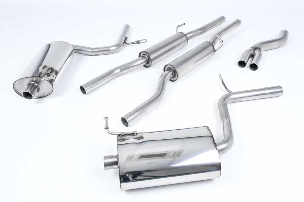 Milltek  Cat-back Sport Exaust for Audi  A4  2.0 TFSI B7 quattro and DTM (2005 to 2008)