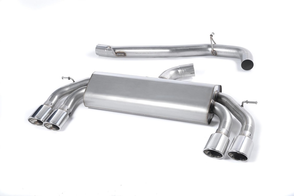 Milltek  Cat-back Sport Exaust for Audi  S3  2.0 TFSI quattro 3-Door 8V/8V.2 (Non-GPF Equipped Models Only) (2013 to 2018)