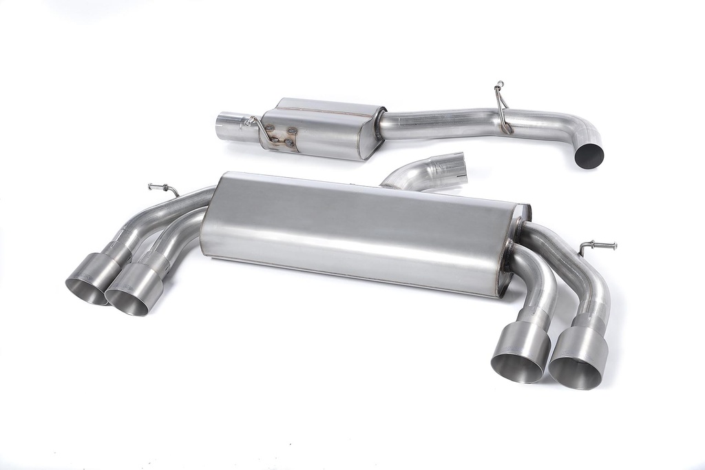 Milltek  Cat-back Sport Exaust for Audi  S3  2.0 TFSI quattro 3-Door 8V/8V.2 (Non-GPF Equipped Models Only) (2013 to 2018)