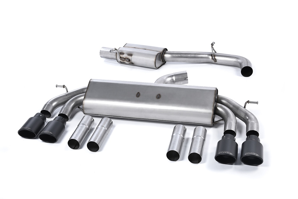 Milltek  Cat-back Sport Exaust for Audi  S3  2.0 TFSI quattro Saloon & Cabrio 8V/8V.2 (Non-GPF Equipped Models Only) (2013 to 2018)