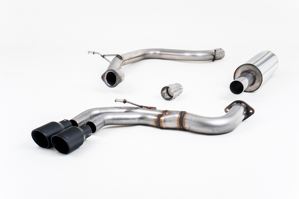 Milltek  Cat-back Sport Exaust for Audi  A3  2.0 TDI 184PS MQB 2WD (3 Door & Sportback Models) (2013 to 2020)