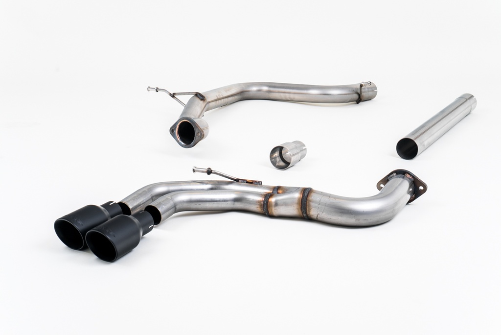 Milltek  Cat-back Sport Exaust for Audi  A3  2.0 TDI 184PS MQB 2WD (3 Door & Sportback Models) (2013 to 2020)