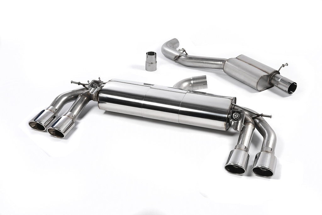 Milltek  Cat-back Sport Exaust for Audi  TT Mk3  TTS 2.0TFSI Quattro (Non-OPF/GPF Models) (2015 to 2018)