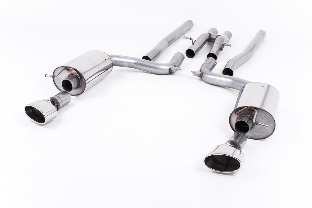 Milltek  Cat-back Sport Exaust for Audi  RS6  C6 5.0 V10 biturbo quattro (2008 to 2010)