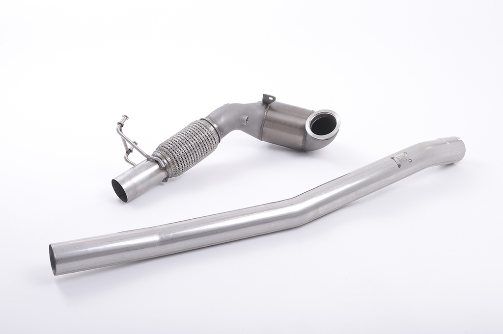 Milltek  Cast Downpipe with Race Cat Sport Exaust for Audi  TT Mk3  TTS 2.0TFSI Quattro (Non-OPF/GPF Models) (2015 to 2018)