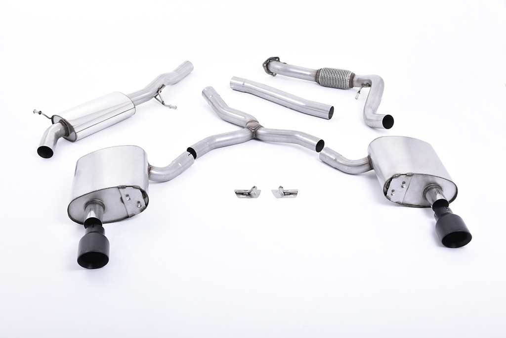 Milltek Cat-back Audi A4 2.0 TFSI B9 Quattro Saloo