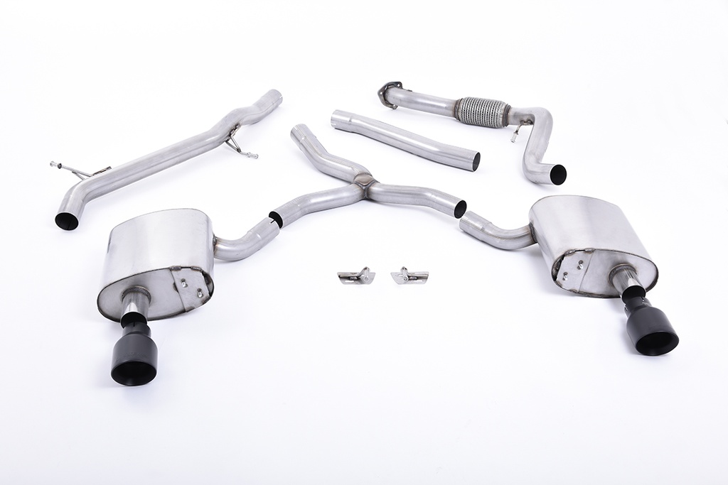 Milltek Cat-back Audi A4 2.0 TFSI B9 Quattro Saloo