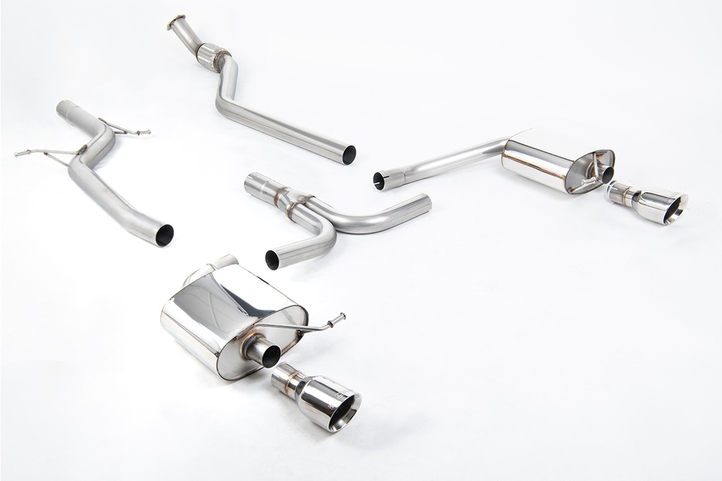 Milltek Cat-back Audi A4 2.0 TFSI S line B8 2WD an