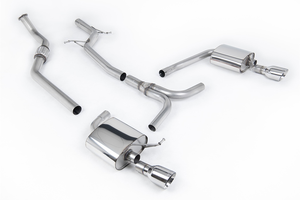 Milltek Cat-back Audi A4 2.0 TFSI S line B8 2WD an