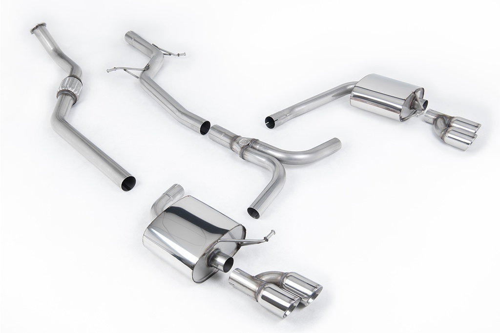 Milltek Cat-back Audi A4 2.0 TFSI S line B8 2WD an
