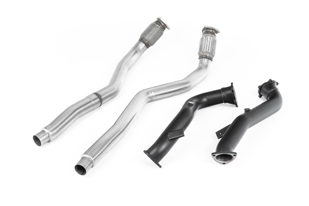 [SSXAU634] Milltek Large-bore Downpipes and Cat Bypass Pipes