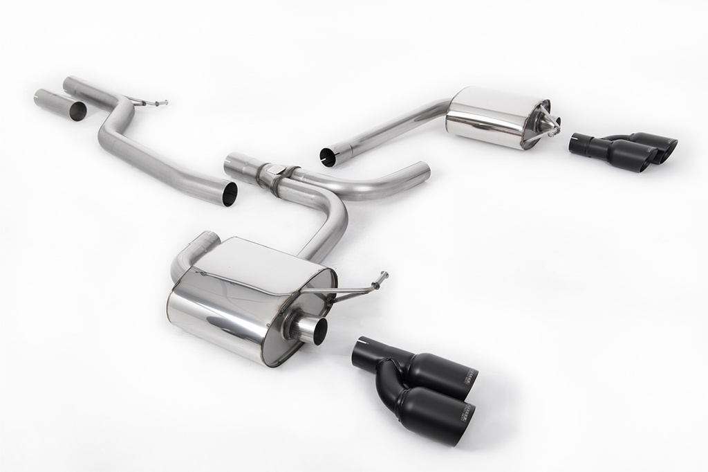 Milltek  Cat-back Sport Exaust for Audi  A4  3.0 TDi B8 quattro Saloon and Avant (2008 to 2011)