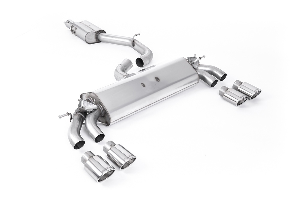 Milltek  Cat-back Sport Exaust for Audi  S3  2.0 TFSI quattro 3-Door 8V.2 (GPF Equipped Models Only) (2019 to 2020)