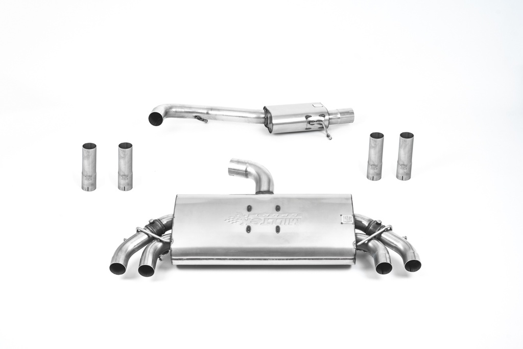 Milltek  Cat-back Sport Exaust for Audi  S3  2.0 TFSI quattro Saloon & Cabrio 8V.2 (GPF Equipped Models Only) (2019 to 2020)