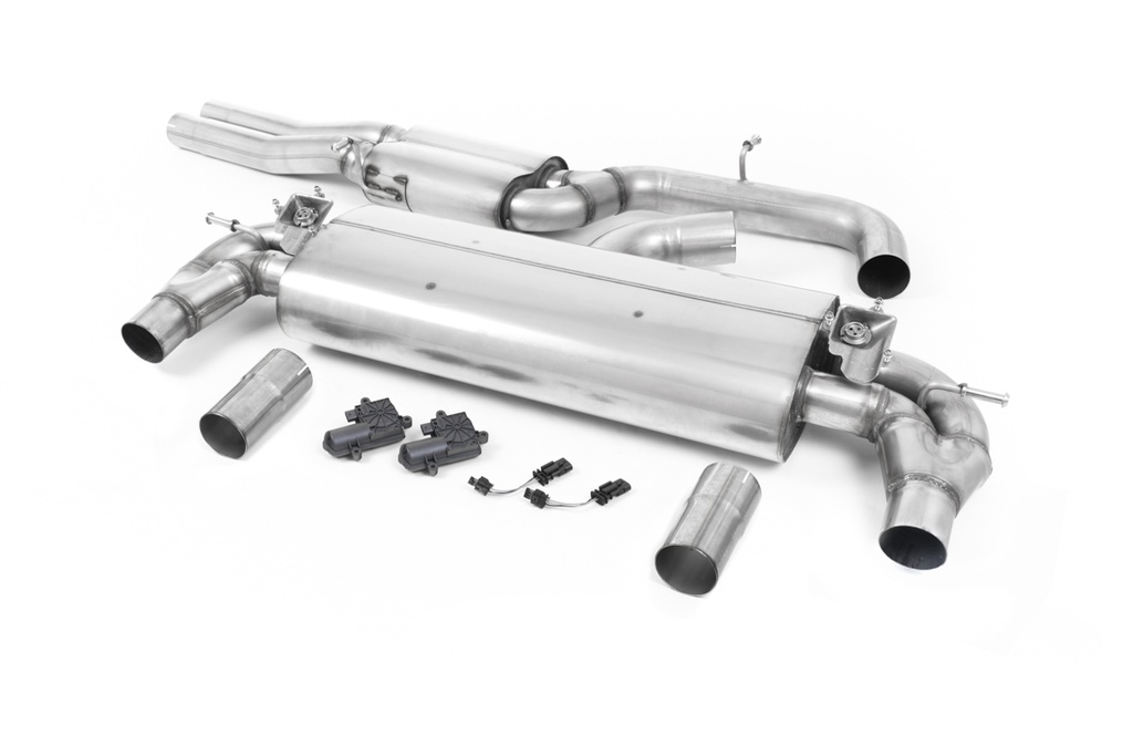 Milltek  Cat-back Sport Exaust for Audi  RS3  Saloon / Sedan 400PS (8V MQB) - Non-OPF/GPF Models (2017 to 2027)
