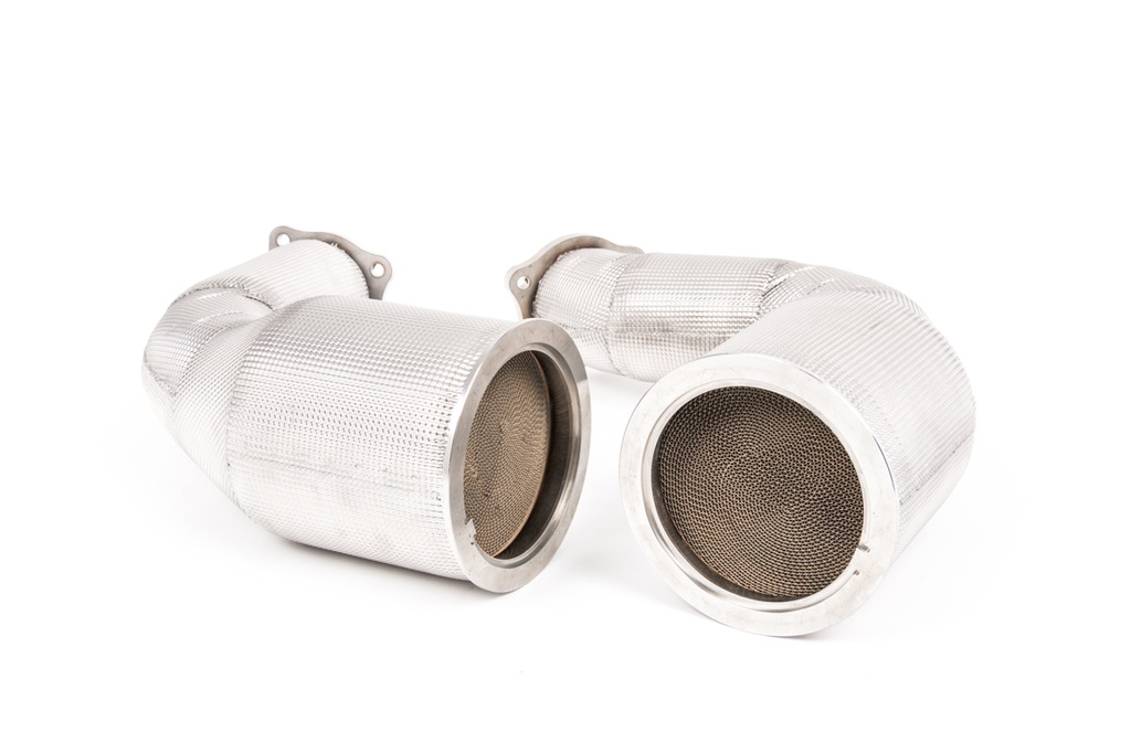 [SSXAU819] Milltek  Hi-Flow Sports Cats Sport Exaust for Audi  RS4  B9 2.9 V6 Turbo Avant (OPF/GPF Models) (2019 to 2027)