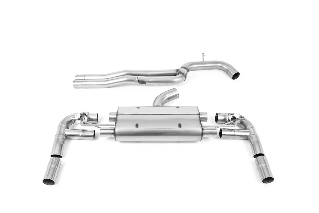 Milltek Cat-back Audi RS3 Saloon   Sedan 400PS 8V