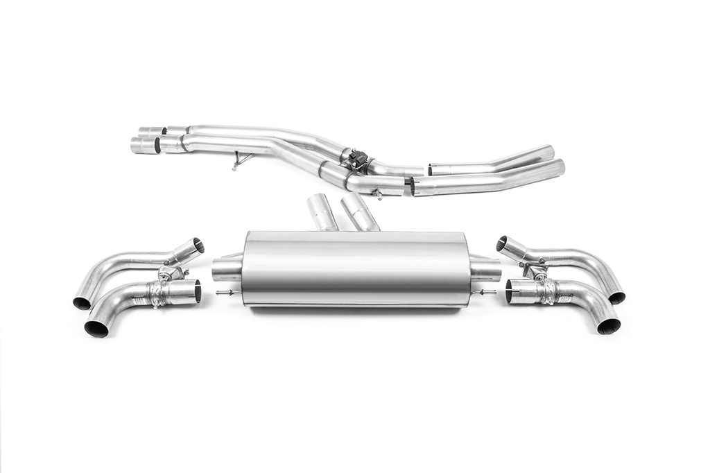Milltek  Front Pipe-back Sport Exaust for Audi  RSQ8  4.0 V8 Bi-Turbo (Non OPF / GPF Equipped Models) (2020 to 2027)