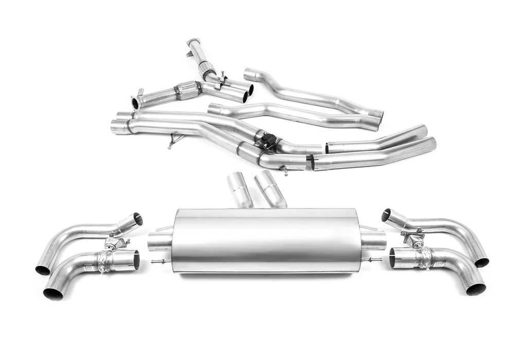 Milltek  Cat-back Sport Exaust for Audi  RSQ8  4.0 V8 Bi-Turbo (Non OPF / GPF Equipped Models) (2020 to 2027)