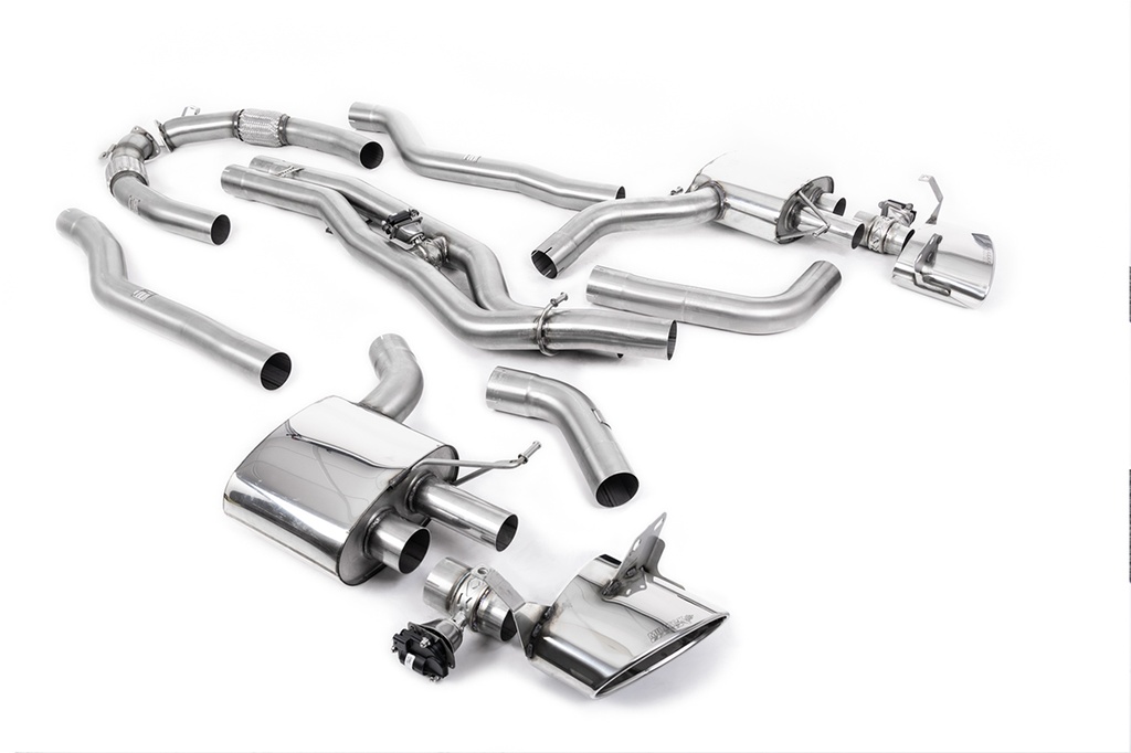 Milltek  Cat-back Sport Exaust for Audi  RS6  C8 4.0 V8 bi-turbo in Performance Edition (Non OPF/GPF Models - USA/ROW Models) (2020 to 2027)