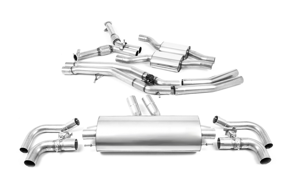 Milltek  Cat-back Sport Exaust for Audi  RSQ8  4.0 V8 Bi-Turbo (Non OPF / GPF Equipped Models) (2020 to 2027)