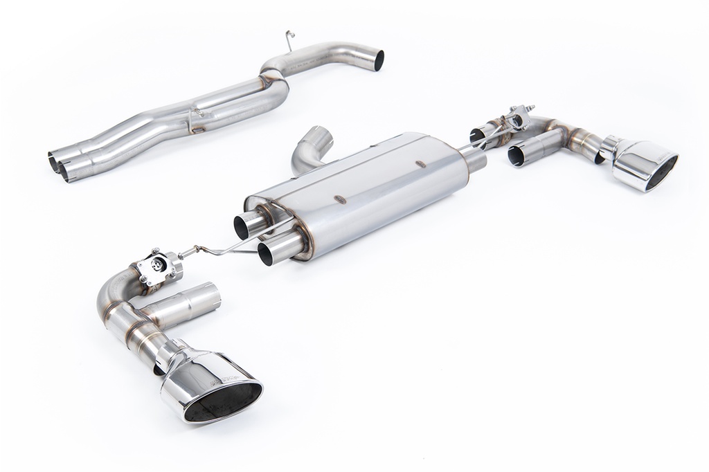 Milltek  Cat-back Sport Exaust for Audi  TT Mk3  TTRS 2.5TFSI Quattro (Non-OPF/GPF Models) (2016 to 2027)