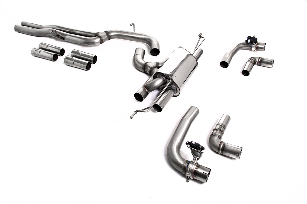 Milltek  Particulate Filter-back Sport Exaust for Audi  RS3  Saloon/Sedan 400PS (8Y MQB EVO) - Non-OPF/GPF Models (2022 to 2027)