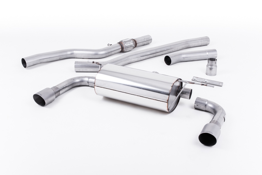 Milltek  Cat-back Sport Exaust for BMW  4 Series  F32 428i Coupé (Manual Gearbox without Tow Bar None xDrive & N20 Engine Only) (2014 to 2018)